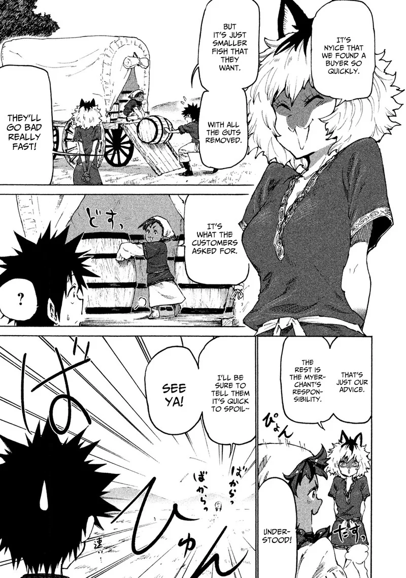 Mazumeshi Elf to Yuuboku-gurashi Chapter 28 page 9