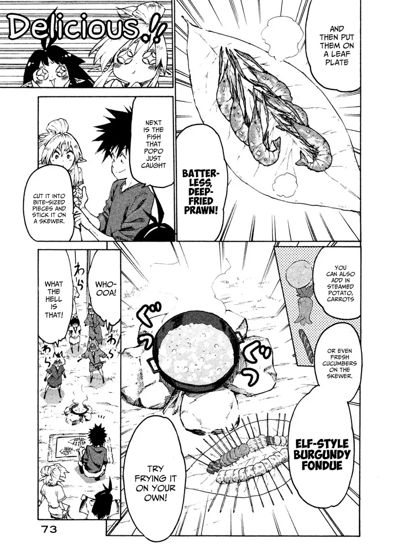 Mazumeshi Elf to Yuuboku-gurashi Chapter 28 page 5