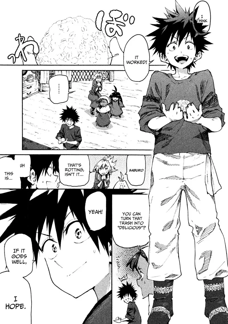 Mazumeshi Elf to Yuuboku-gurashi Chapter 29 page 1