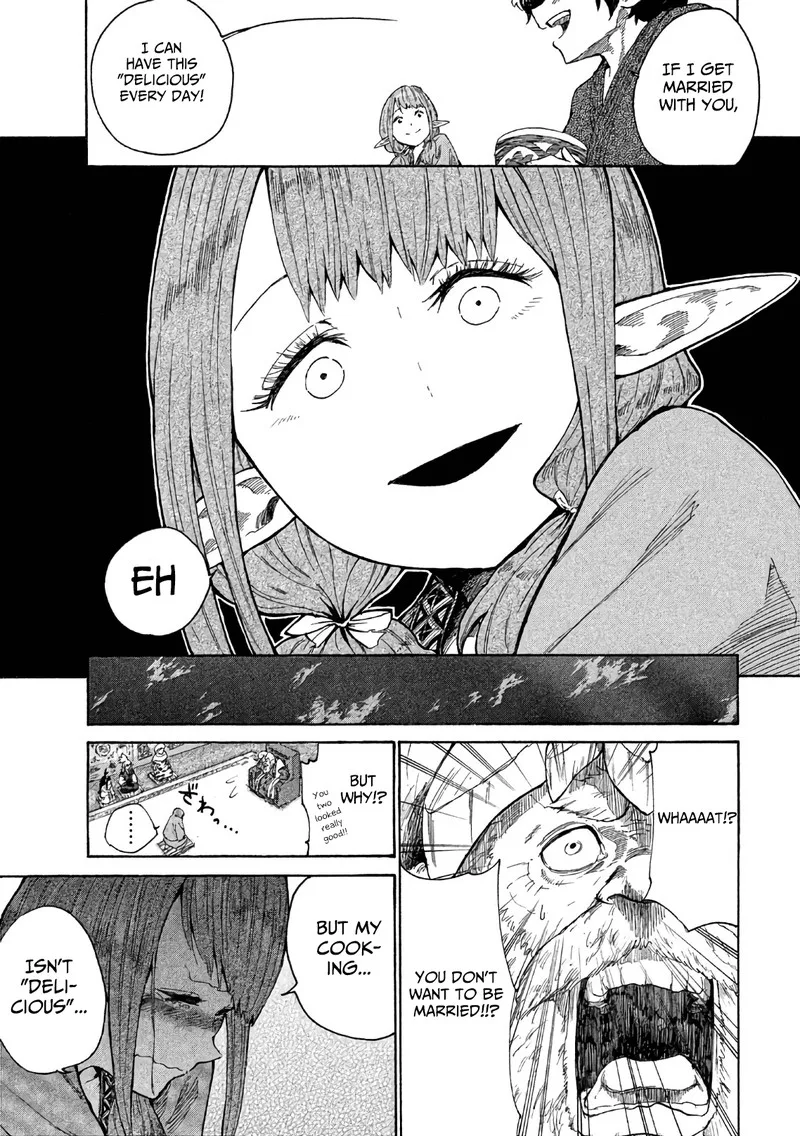 Mazumeshi Elf to Yuuboku-gurashi Chapter 3 page 9
