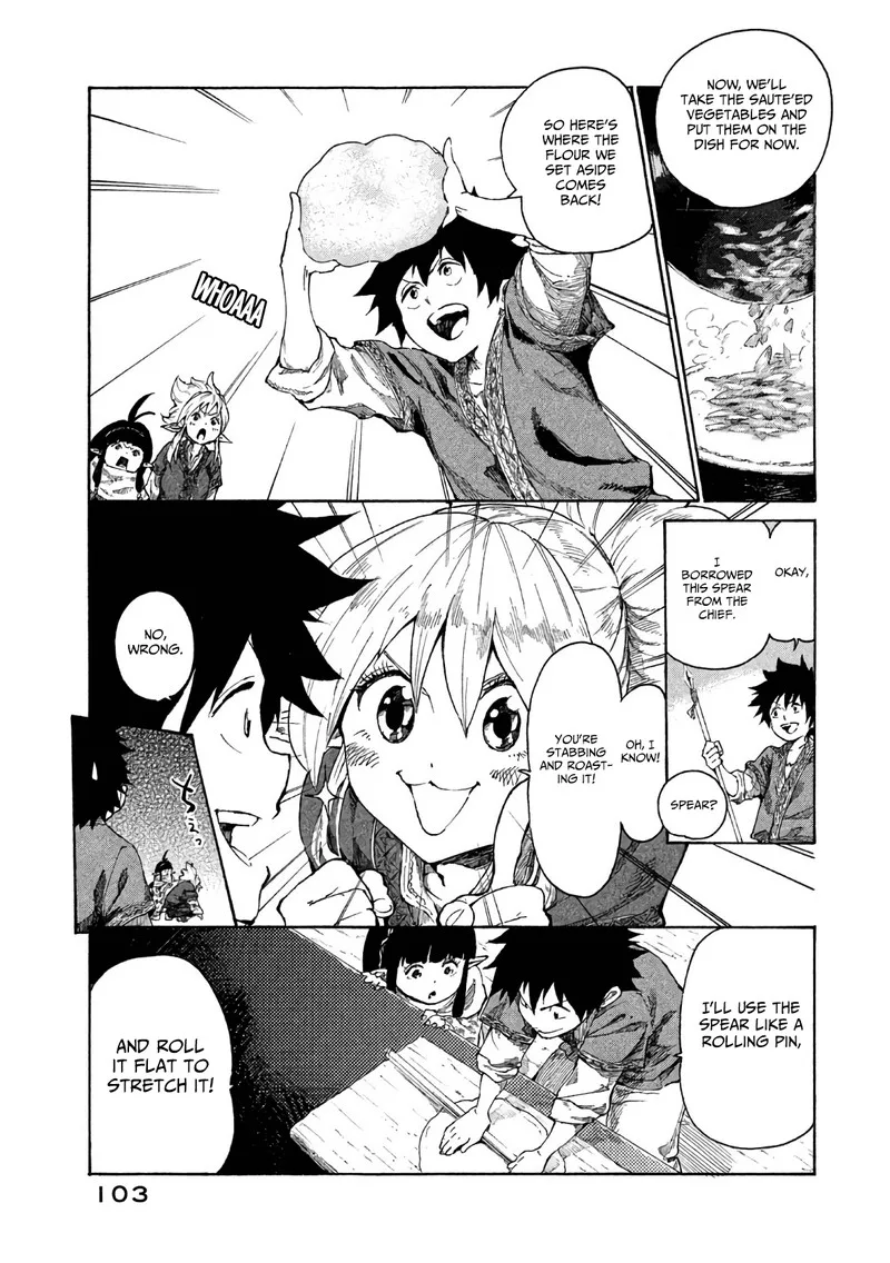 Mazumeshi Elf to Yuuboku-gurashi Chapter 3 page 15