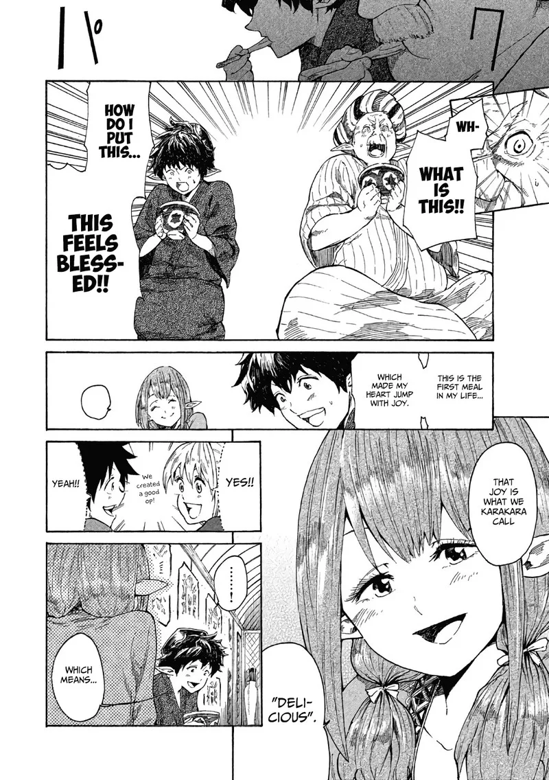 Mazumeshi Elf to Yuuboku-gurashi Chapter 3 page 8