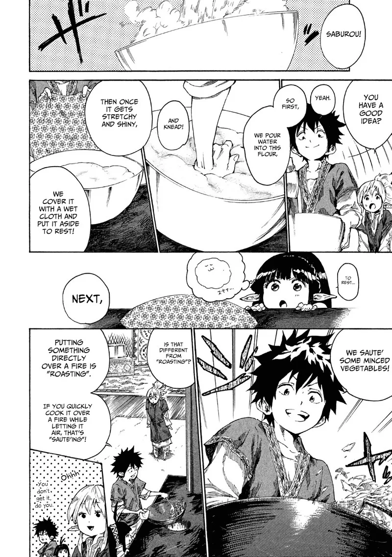 Mazumeshi Elf to Yuuboku-gurashi Chapter 3 page 14