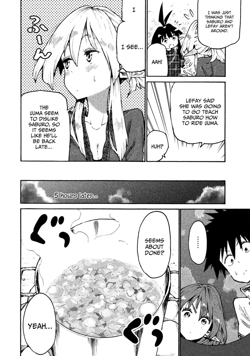 Mazumeshi Elf to Yuuboku-gurashi Chapter 30 page 18