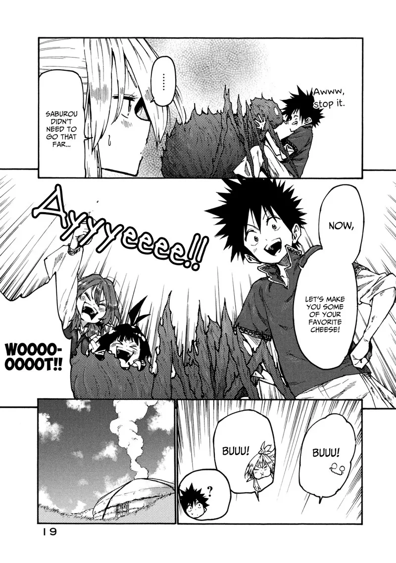 Mazumeshi Elf to Yuuboku-gurashi Chapter 33 page 21