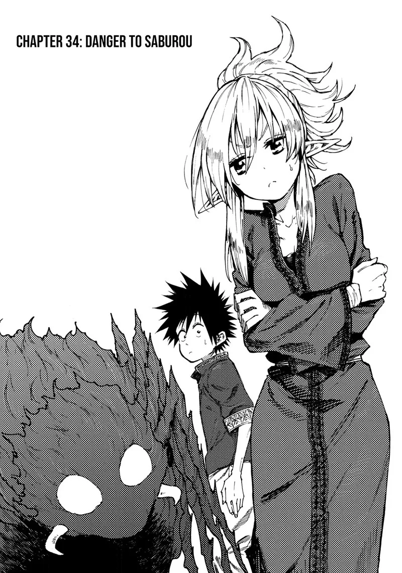 Mazumeshi Elf to Yuuboku-gurashi Chapter 34 page 1