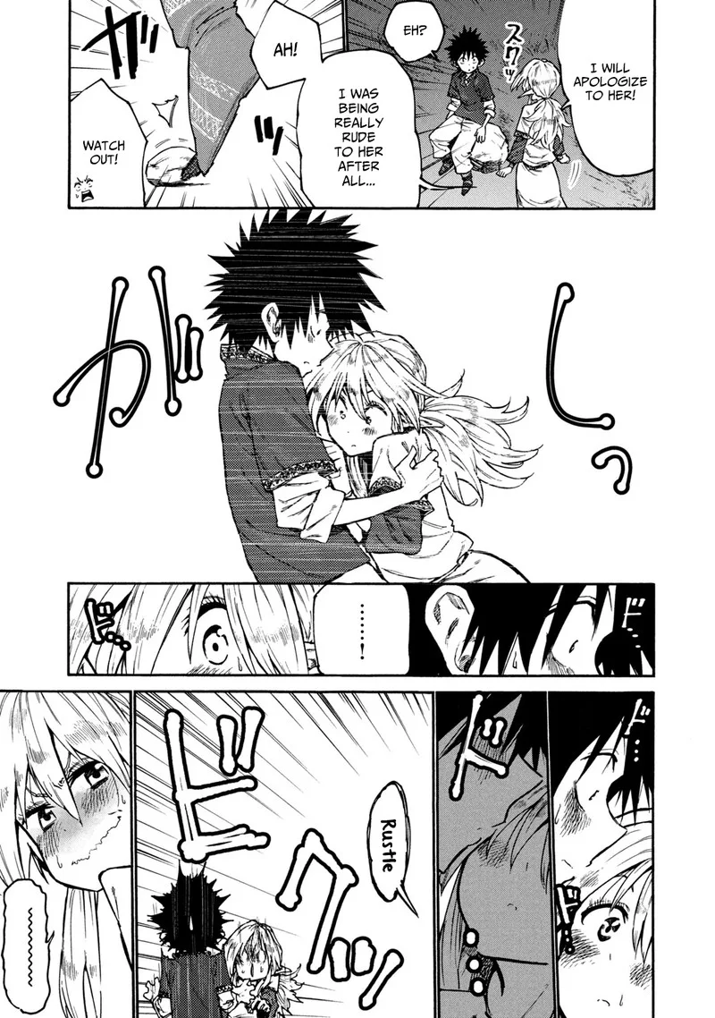 Mazumeshi Elf to Yuuboku-gurashi Chapter 35 page 19