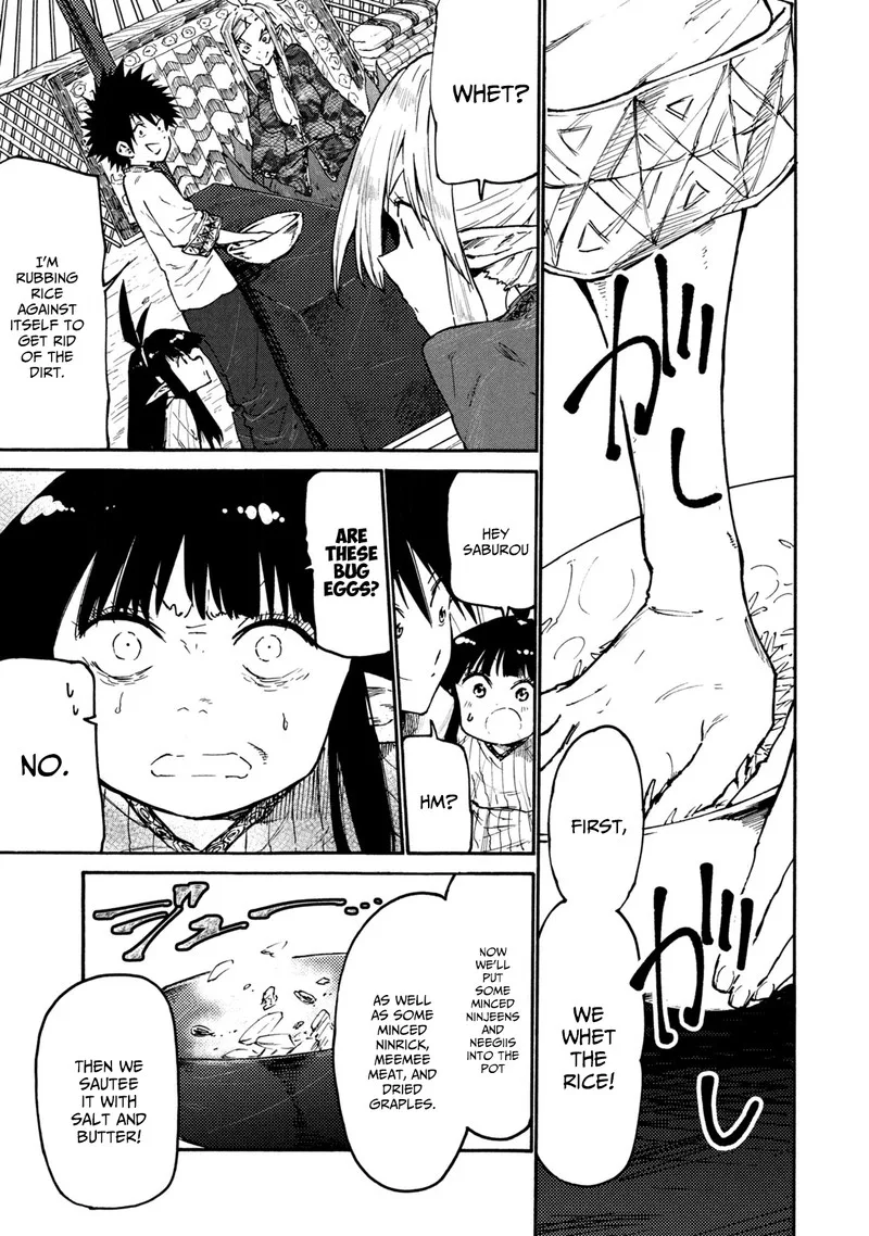 Mazumeshi Elf to Yuuboku-gurashi Chapter 36 page 11