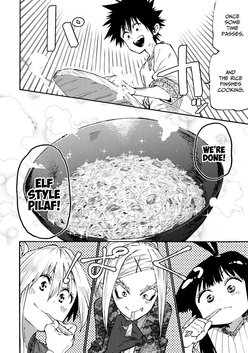 Mazumeshi Elf to Yuuboku-gurashi Chapter 36 page 14