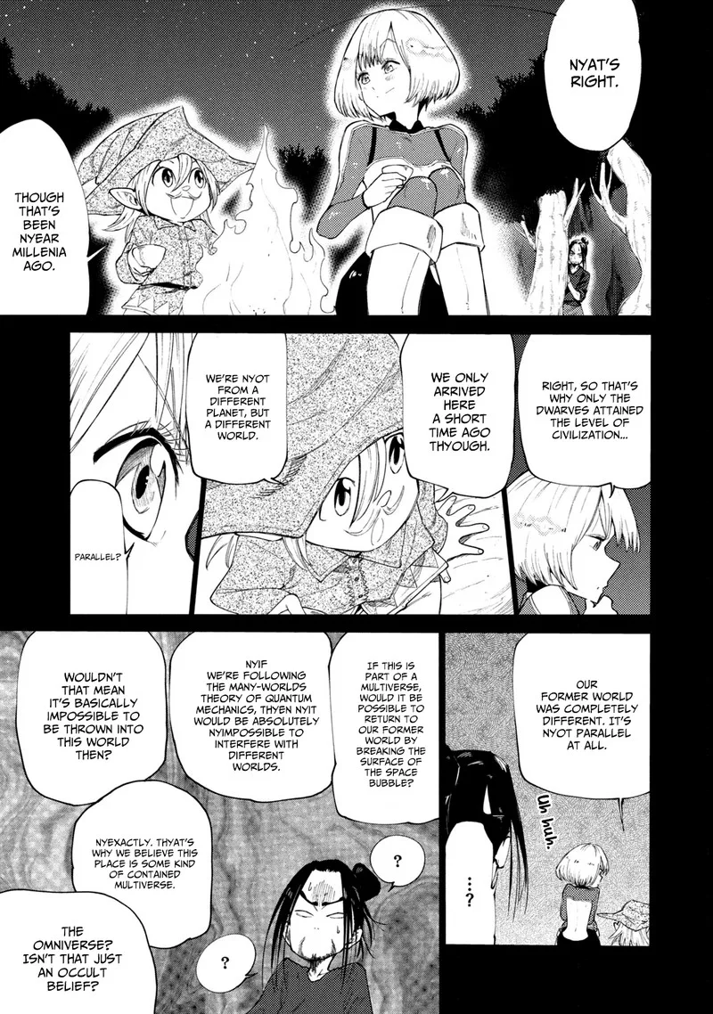 Mazumeshi Elf to Yuuboku-gurashi Chapter 38.1 page 13