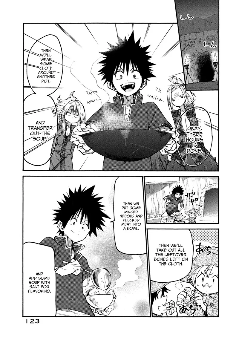 Mazumeshi Elf to Yuuboku-gurashi Chapter 38 page 13