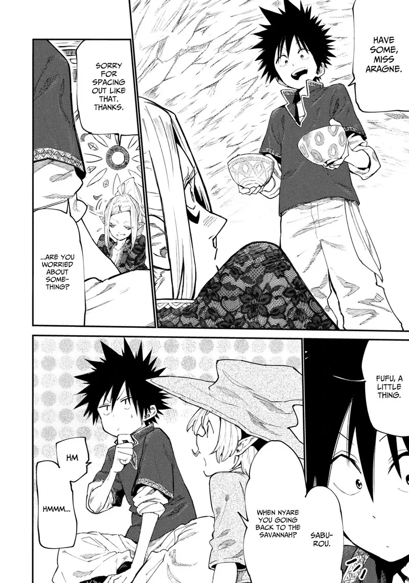 Mazumeshi Elf to Yuuboku-gurashi Chapter 39 page 6