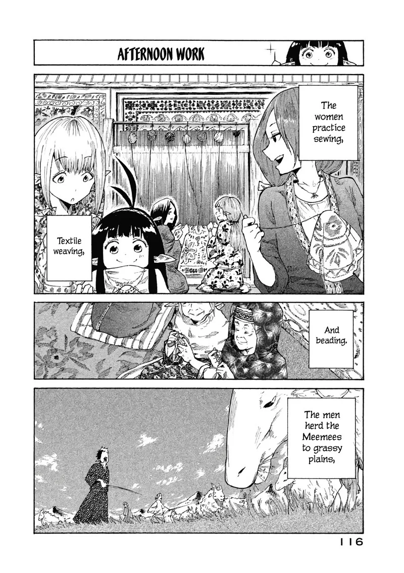 Mazumeshi Elf to Yuuboku-gurashi Chapter 4 page 6