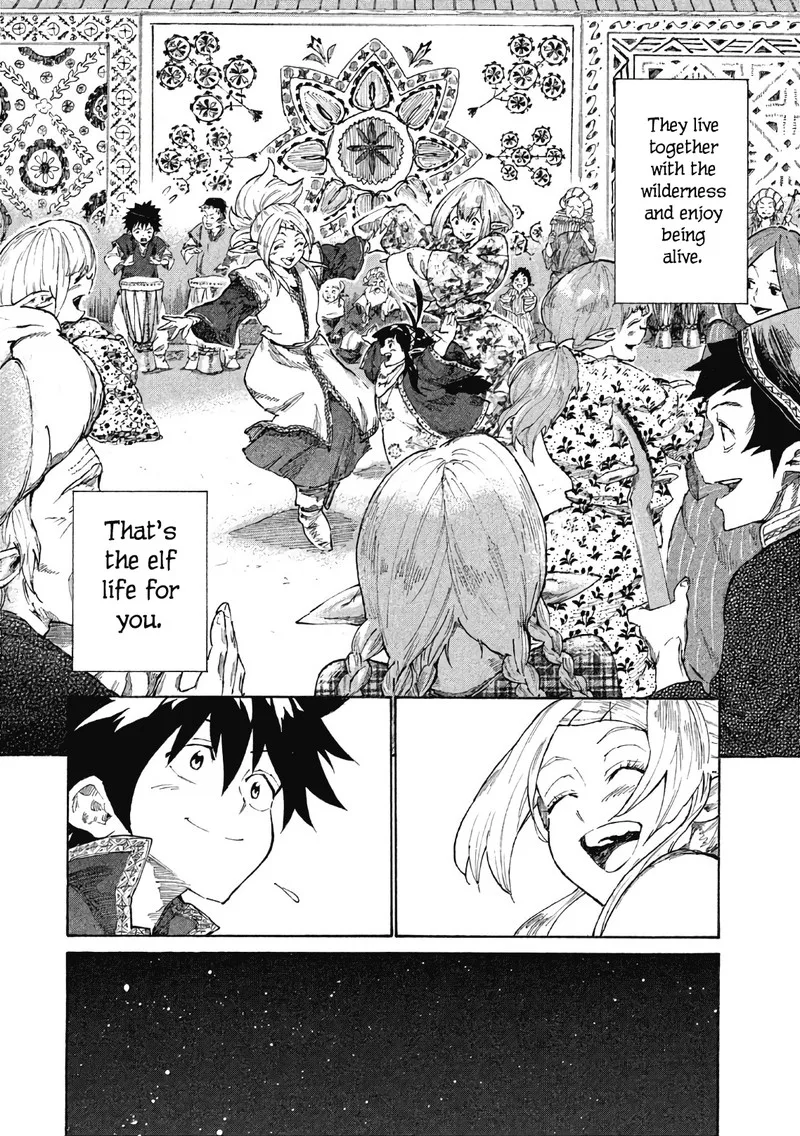 Mazumeshi Elf to Yuuboku-gurashi Chapter 4 page 10