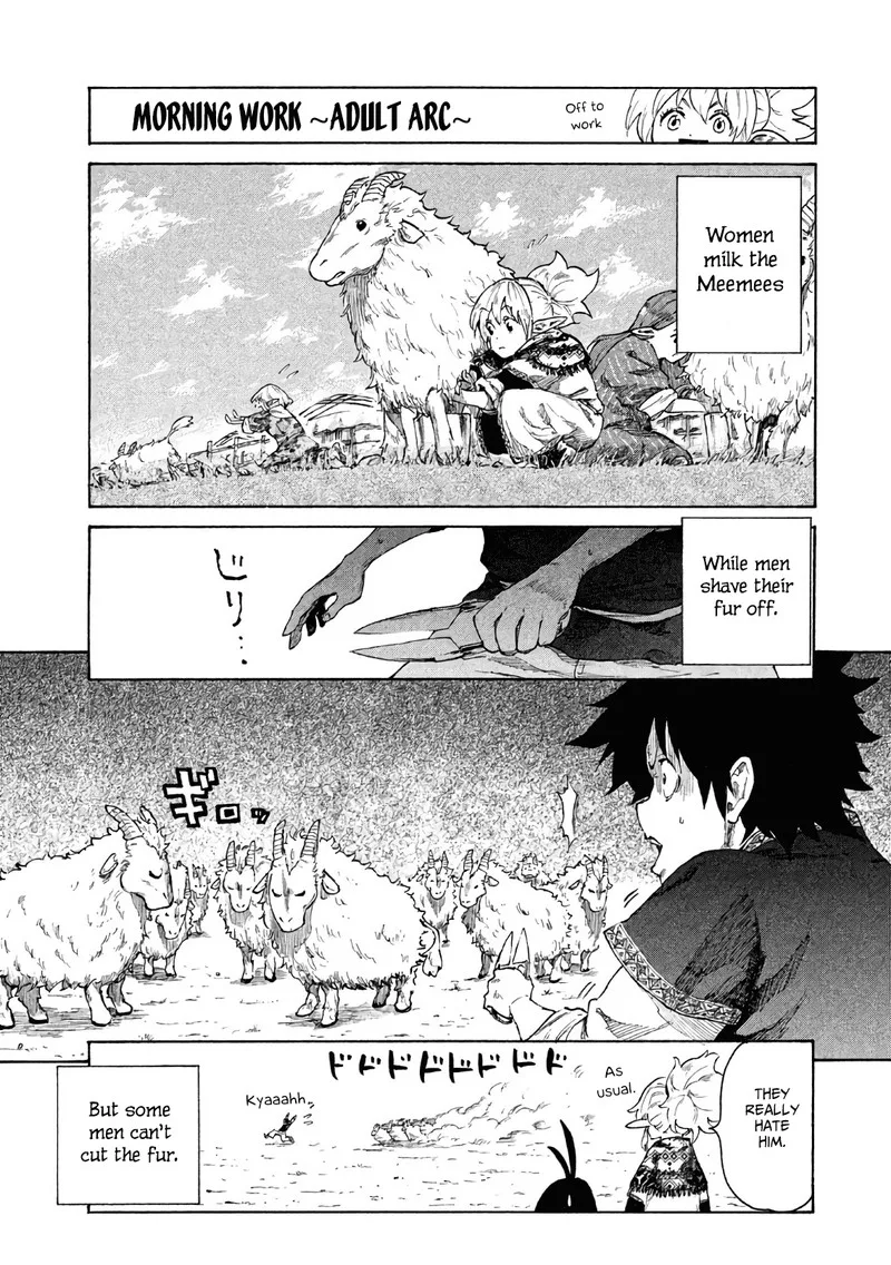Mazumeshi Elf to Yuuboku-gurashi Chapter 4 page 5