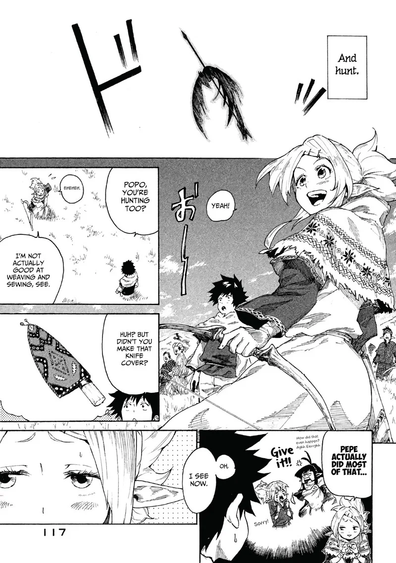 Mazumeshi Elf to Yuuboku-gurashi Chapter 4 page 7