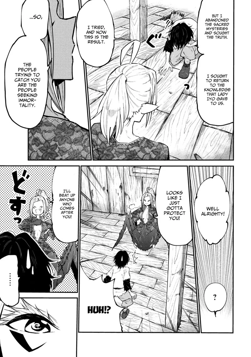 Mazumeshi Elf to Yuuboku-gurashi Chapter 40 page 14