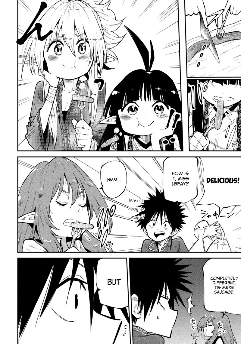 Mazumeshi Elf to Yuuboku-gurashi Chapter 44 page 18