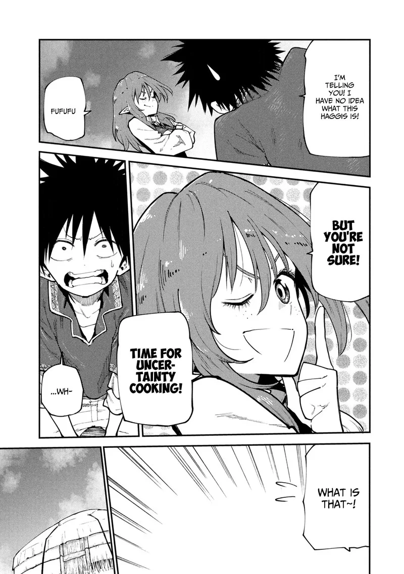 Mazumeshi Elf to Yuuboku-gurashi Chapter 44 page 13
