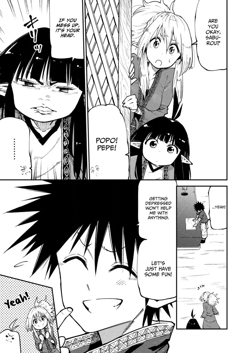 Mazumeshi Elf to Yuuboku-gurashi Chapter 44 page 15