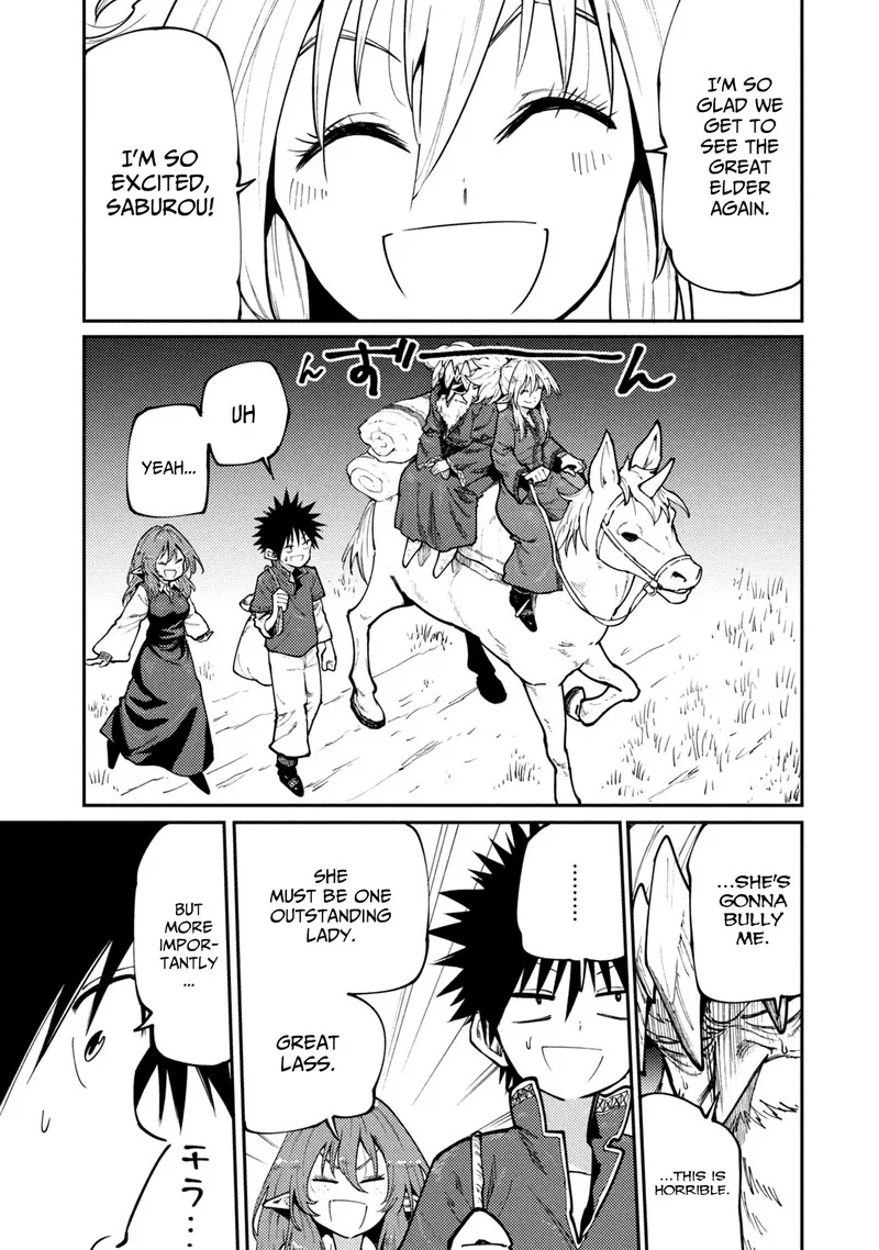 Mazumeshi Elf to Yuuboku-gurashi Chapter 45 page 5