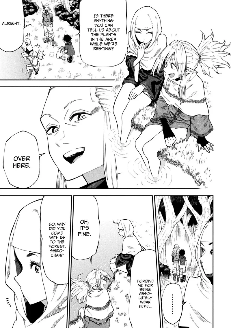 Mazumeshi Elf to Yuuboku-gurashi Chapter 46 page 9
