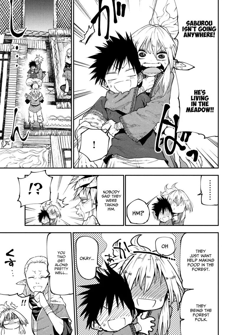Mazumeshi Elf to Yuuboku-gurashi Chapter 46 page 3
