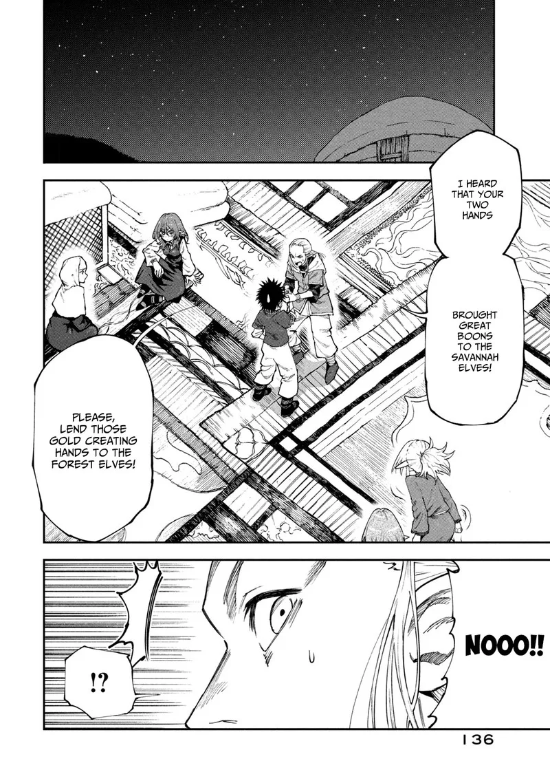 Mazumeshi Elf to Yuuboku-gurashi Chapter 46 page 2