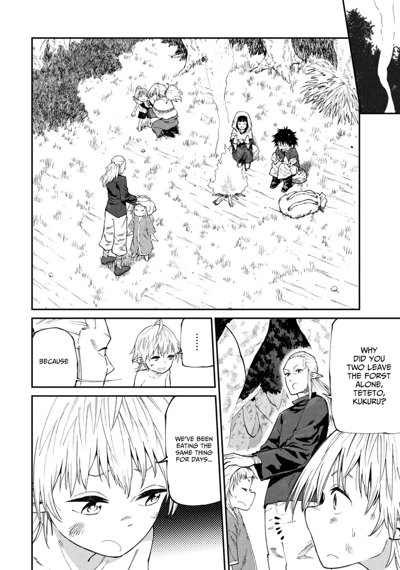 Mazumeshi Elf to Yuuboku-gurashi Chapter 46 page 14