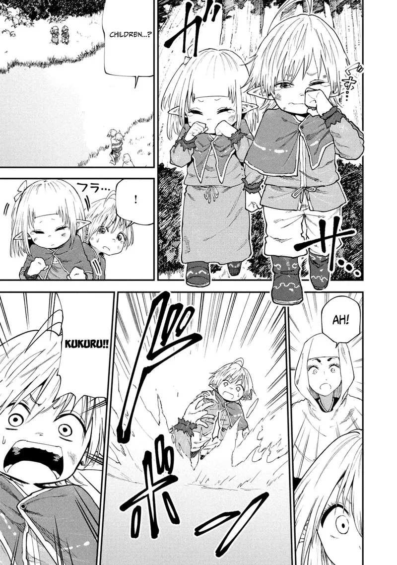 Mazumeshi Elf to Yuuboku-gurashi Chapter 46 page 11
