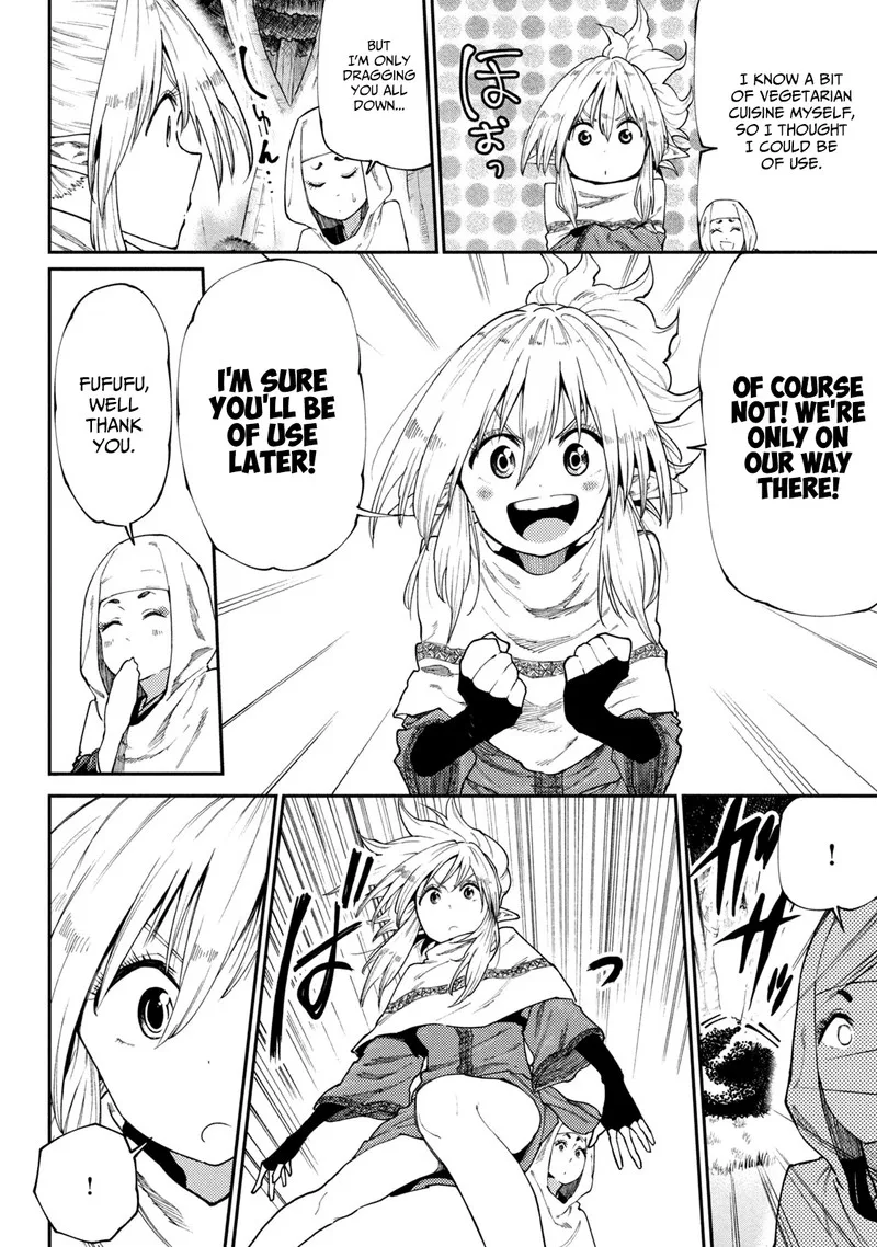 Mazumeshi Elf to Yuuboku-gurashi Chapter 46 page 10