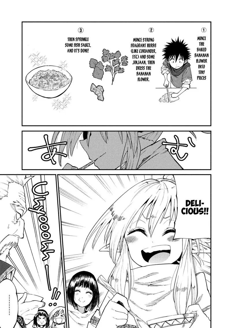 Mazumeshi Elf to Yuuboku-gurashi Chapter 47 page 18