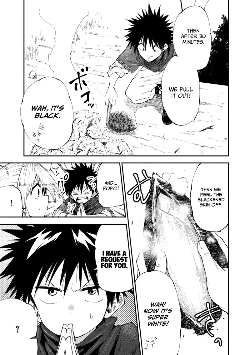 Mazumeshi Elf to Yuuboku-gurashi Chapter 47 page 16