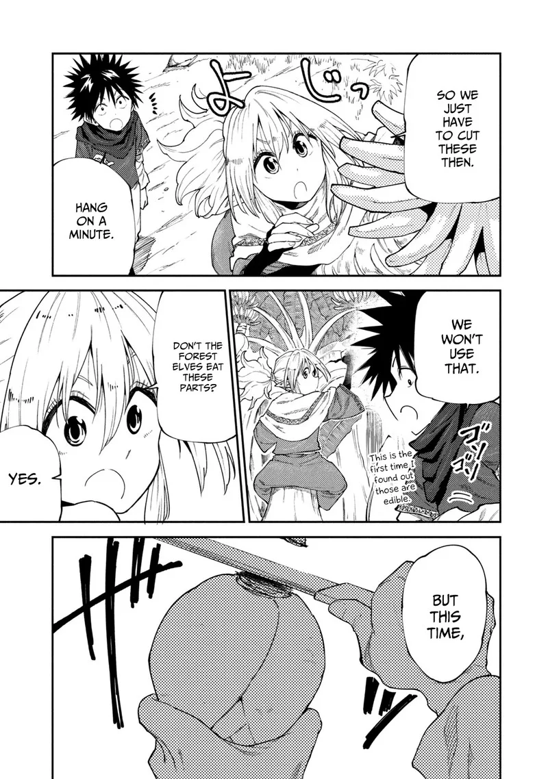 Mazumeshi Elf to Yuuboku-gurashi Chapter 47 page 14