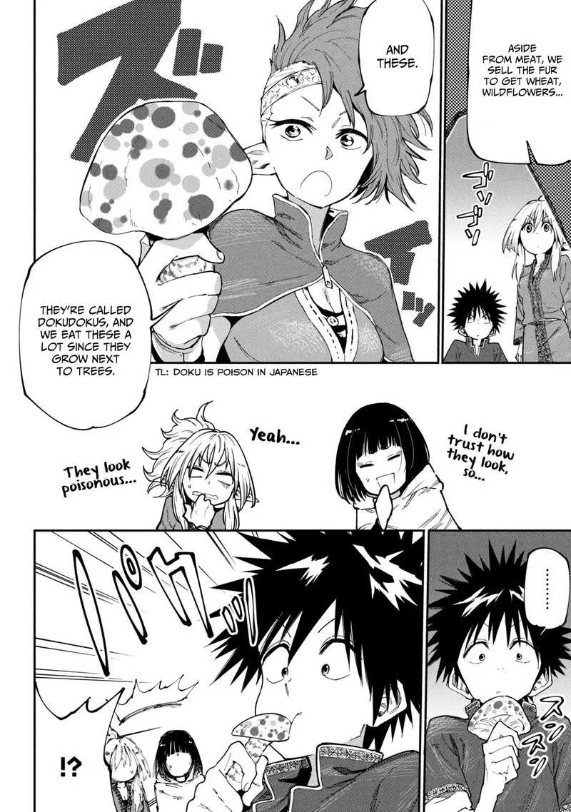 Mazumeshi Elf to Yuuboku-gurashi Chapter 48 page 16