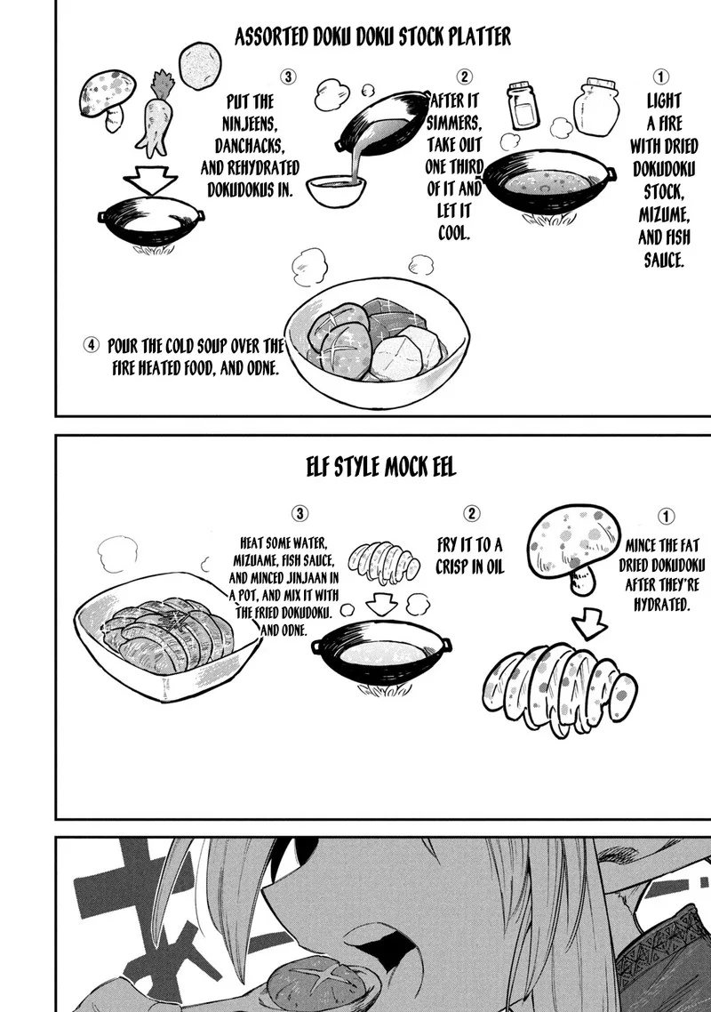 Mazumeshi Elf to Yuuboku-gurashi Chapter 48 page 22