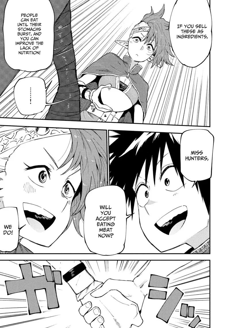 Mazumeshi Elf to Yuuboku-gurashi Chapter 48 page 25