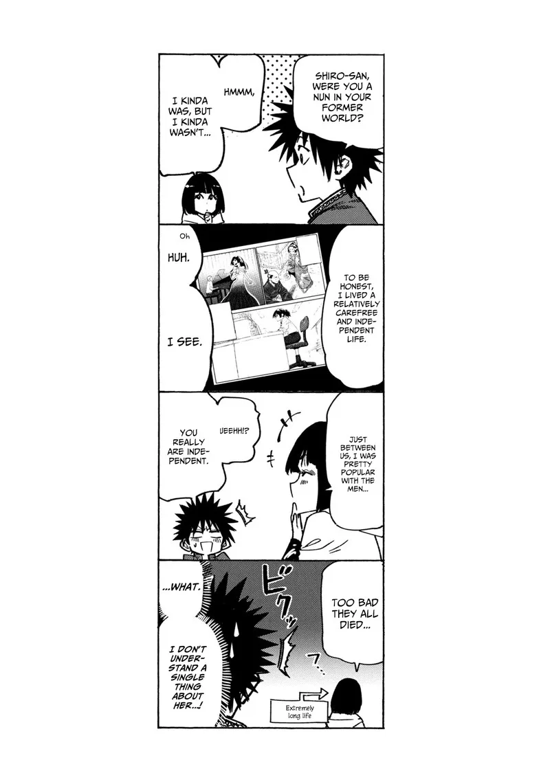 Mazumeshi Elf to Yuuboku-gurashi Chapter 49.1 page 22