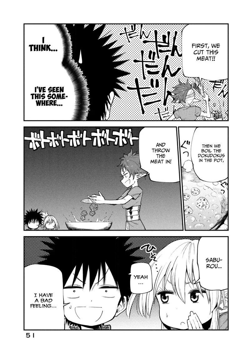 Mazumeshi Elf to Yuuboku-gurashi Chapter 49 page 3