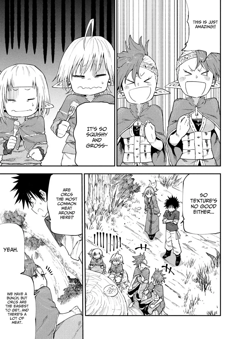 Mazumeshi Elf to Yuuboku-gurashi Chapter 49 page 11