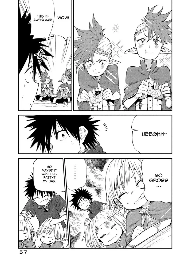 Mazumeshi Elf to Yuuboku-gurashi Chapter 49 page 9