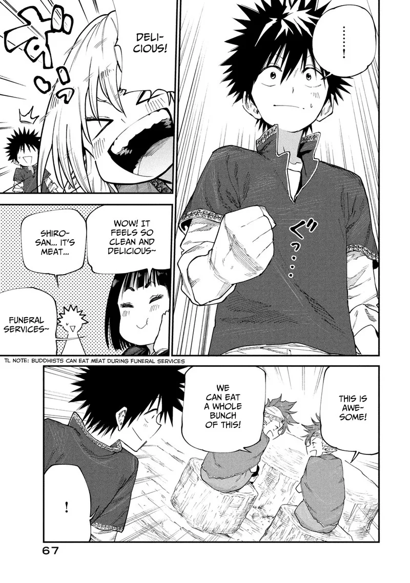 Mazumeshi Elf to Yuuboku-gurashi Chapter 49 page 19