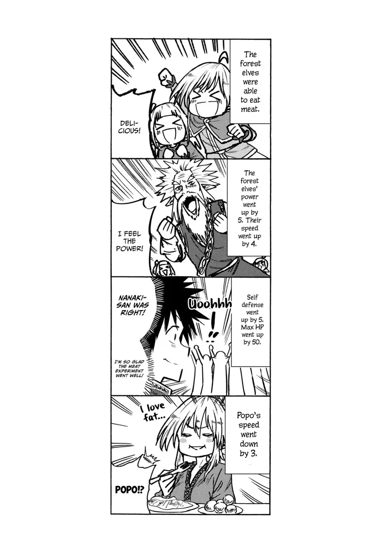 Mazumeshi Elf to Yuuboku-gurashi Chapter 49 page 22