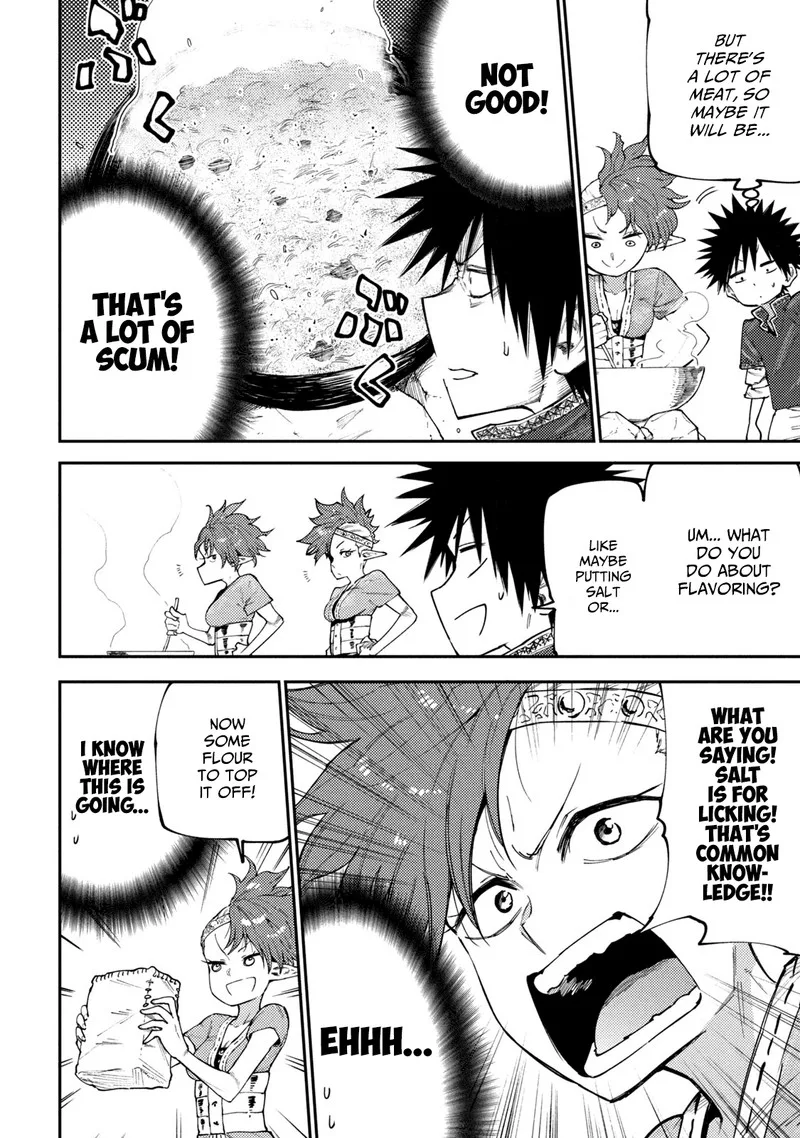 Mazumeshi Elf to Yuuboku-gurashi Chapter 49 page 4