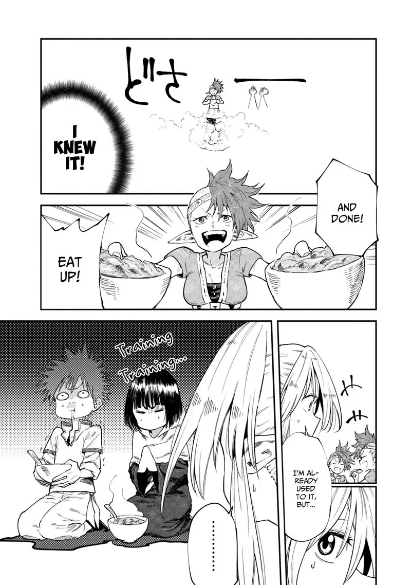 Mazumeshi Elf to Yuuboku-gurashi Chapter 49 page 5