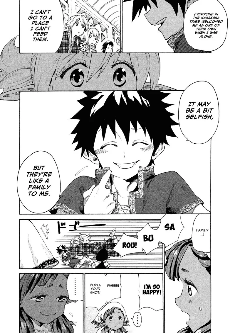 Mazumeshi Elf to Yuuboku-gurashi Chapter 5 page 14