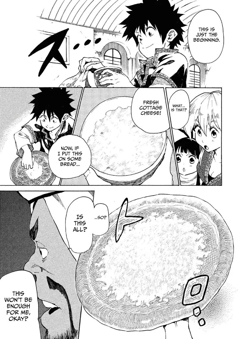 Mazumeshi Elf to Yuuboku-gurashi Chapter 5 page 33