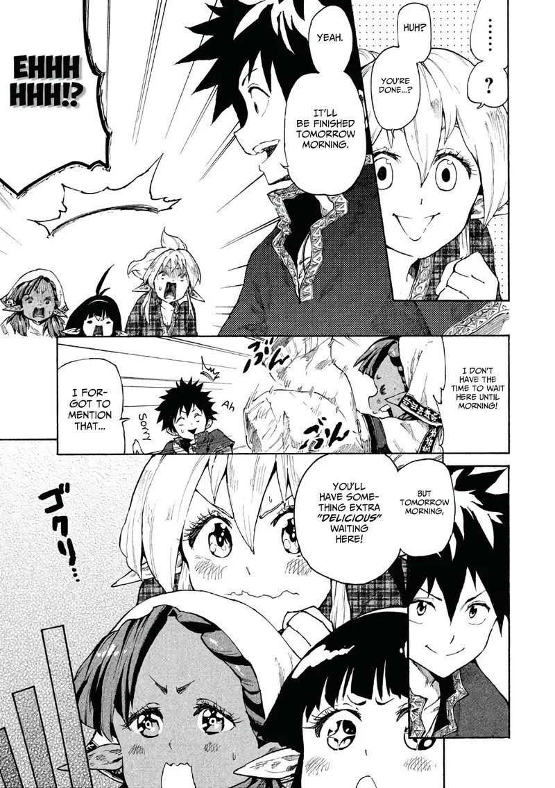 Mazumeshi Elf to Yuuboku-gurashi Chapter 5 page 19