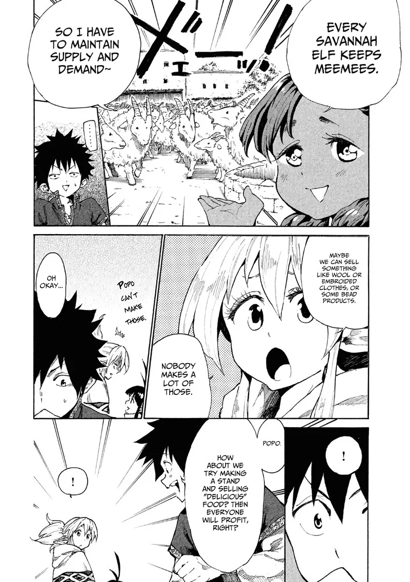 Mazumeshi Elf to Yuuboku-gurashi Chapter 5 page 6