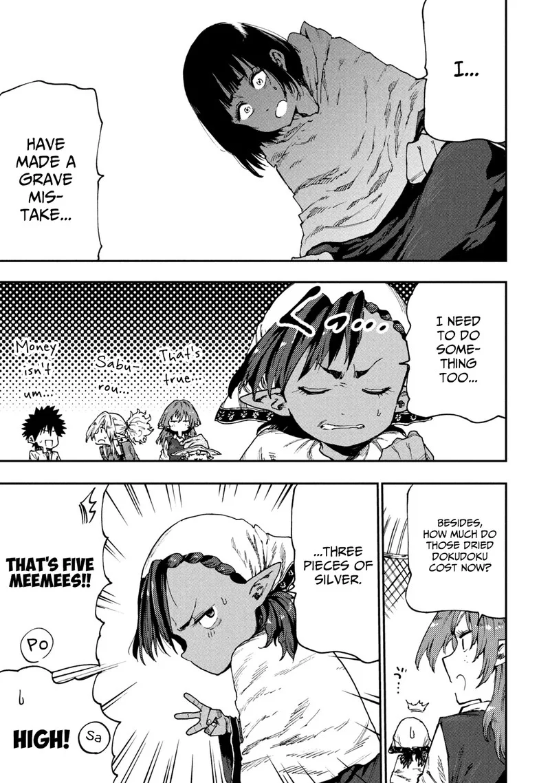 Mazumeshi Elf to Yuuboku-gurashi Chapter 51 page 9